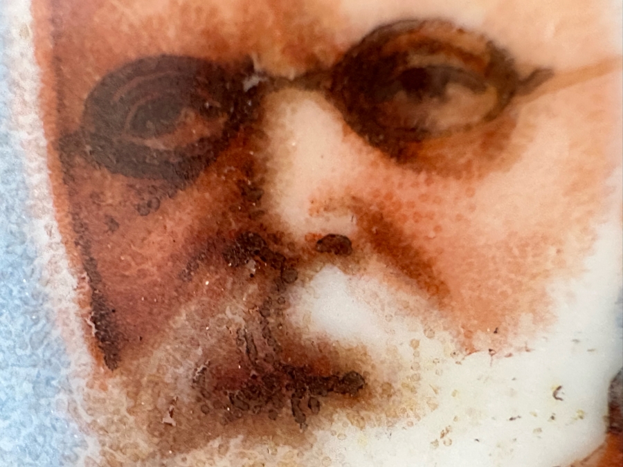 Antique 1910-1912 Regimental Beer Stein Of The Imperial German Army Infantry With Lithophane Bottom 11H - See Photos Handle Has Been Repaired [Photo 36]