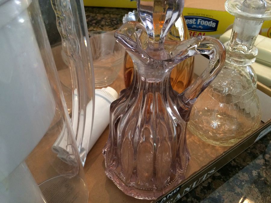 Kitchen Lot - Includes 3 Glass Decanters [Photo 2]