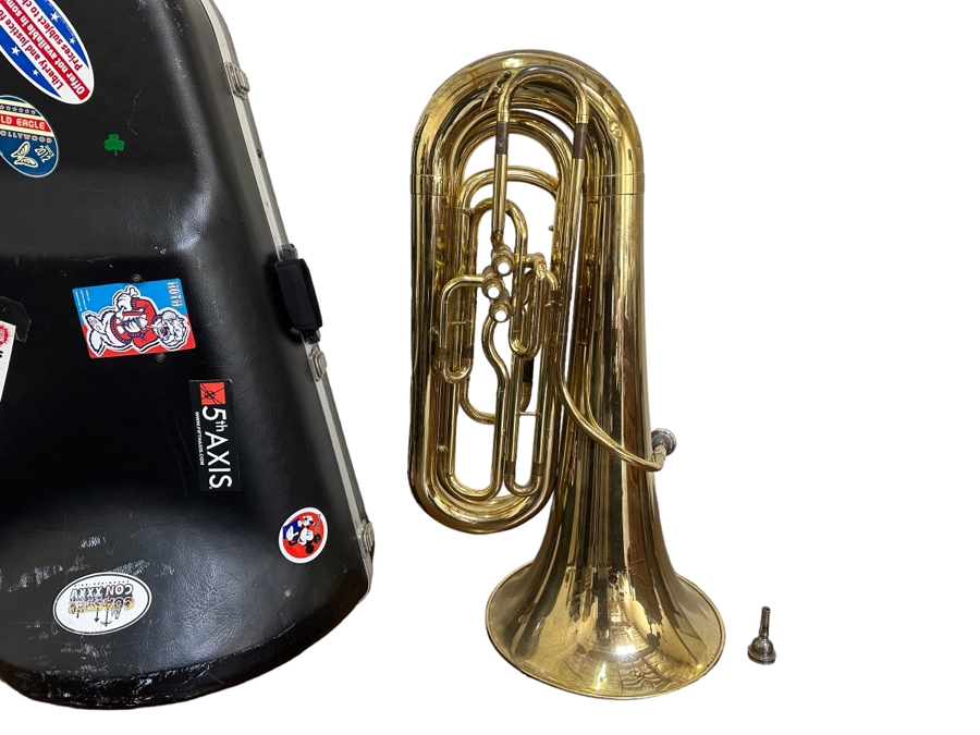 YAMAHA YBB103 Tuba With Hard Shell Case Made In Japan