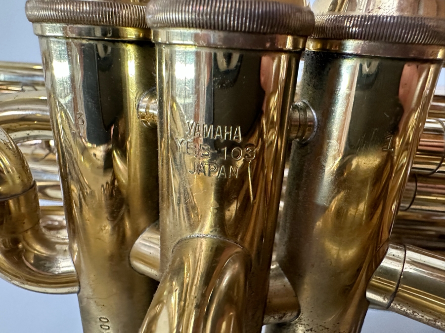 YAMAHA YBB103 Tuba With Hard Shell Case Made In Japan [Photo 17]