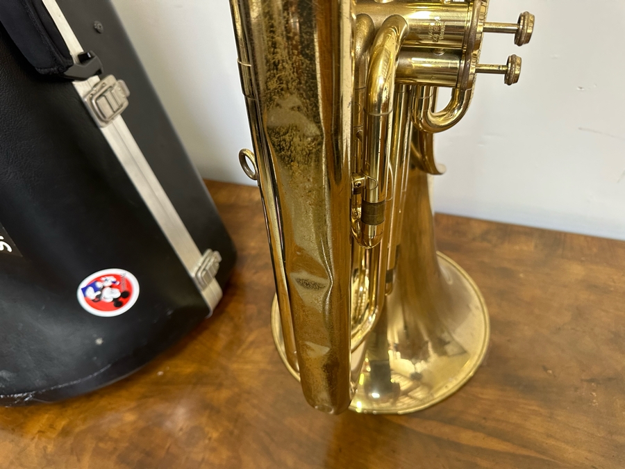 YAMAHA YBB103 Tuba With Hard Shell Case Made In Japan [Photo 19]