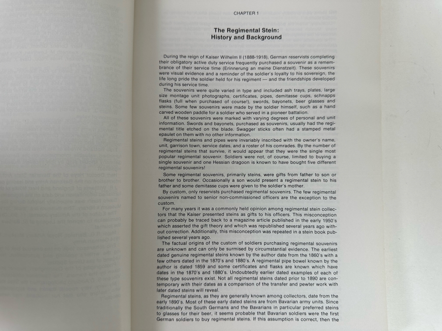 Pair Of Books: Regimental Steins Of The Bavarian And Imperial German Armies First Edition 1971 And Regimental Steins By Major John L. Harrell 1979 [Photo 4]