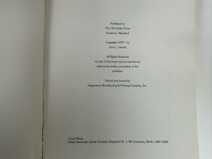 Pair Of Books: Regimental Steins Of The Bavarian And Imperial German Armies First Edition 1971 And Regimental Steins By Major John L. Harrell 1979 [Photo 3]