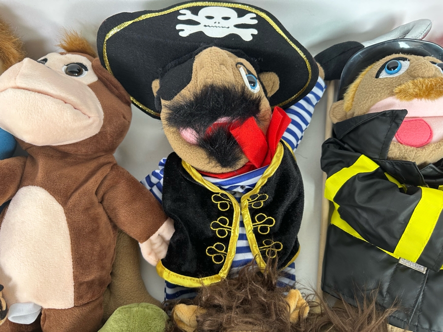 Collection Of Eleven Plush Hand Puppets [Photo 4]