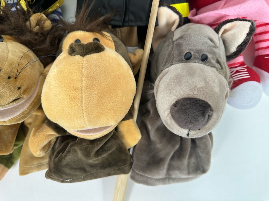 Collection Of Eleven Plush Hand Puppets [Photo 7]