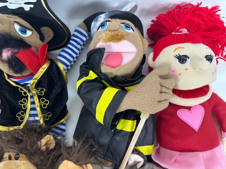 Collection Of Eleven Plush Hand Puppets [Photo 5]