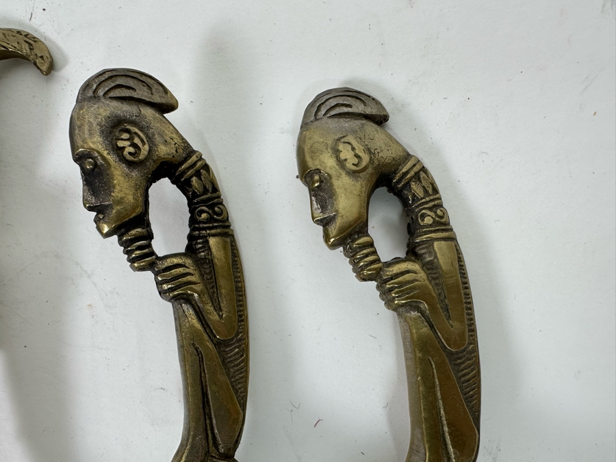 Vintage Brass Ethnic Ladle Spoons [Photo 8]