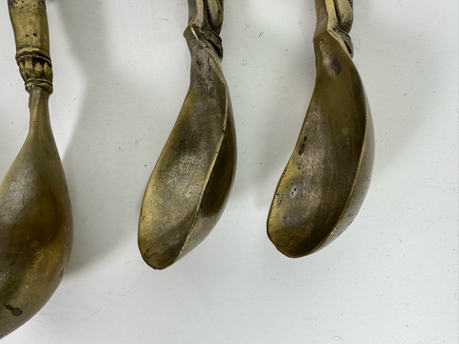 Vintage Brass Ethnic Ladle Spoons [Photo 9]