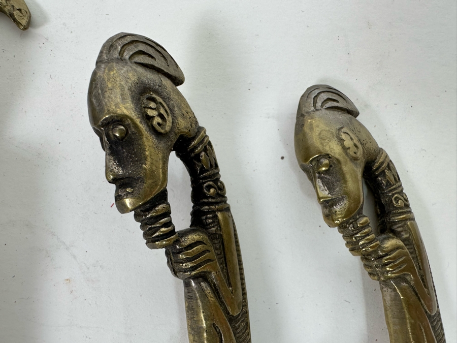 Vintage Brass Ethnic Ladle Spoons [Photo 7]