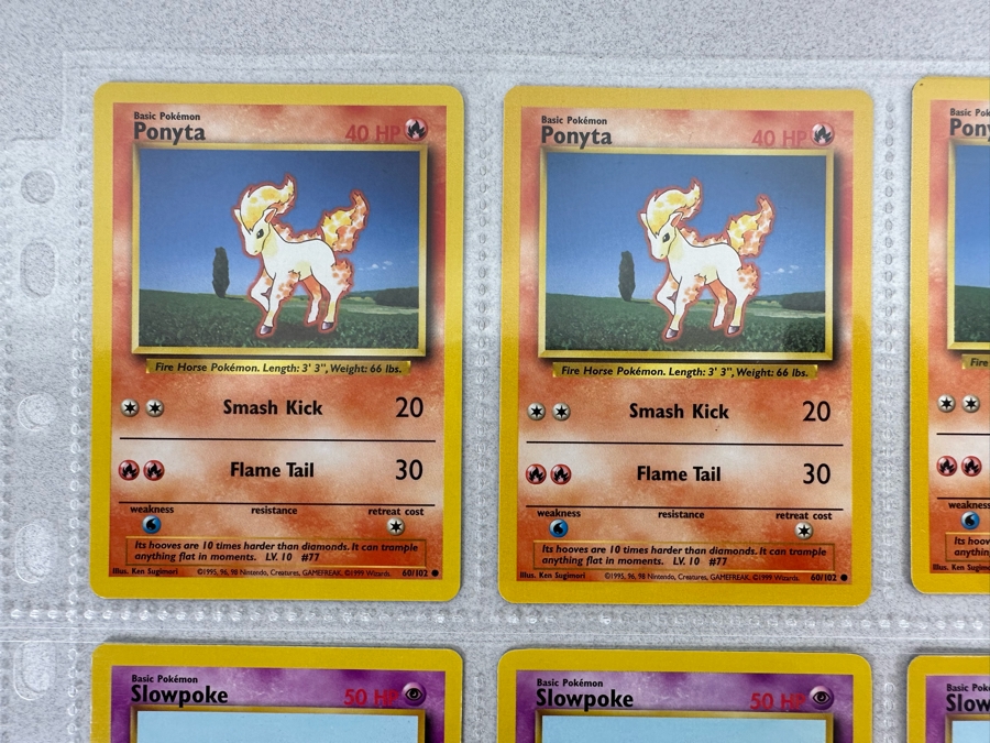 1999 'Unlimited' Third Print Run Pokemon Cards - 18 Cards Stored In Protective Sleeves Ready For Grading [Photo 3]