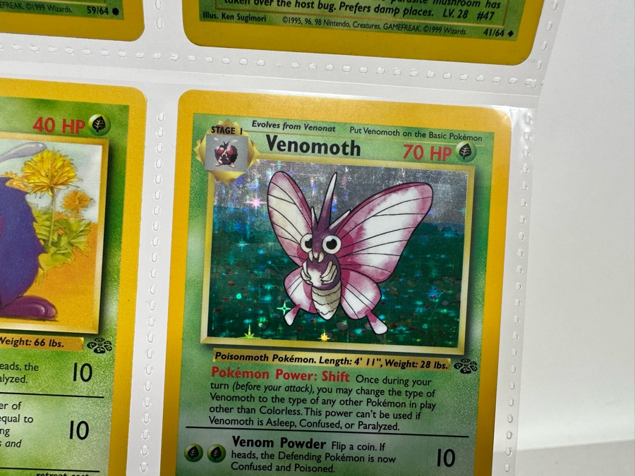 1999 'Unlimited' Third Print Run Pokemon Cards - 18 Cards Stored In Protective Sleeves Ready For Grading - Four Holographic Cards [Photo 18]