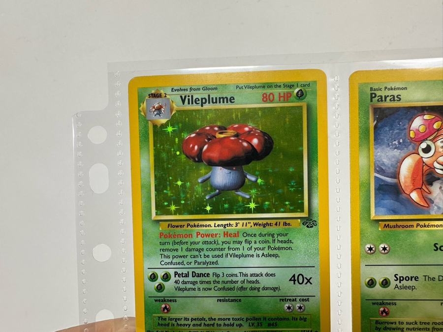 1999 'Unlimited' Third Print Run Pokemon Cards - 18 Cards Stored In Protective Sleeves Ready For Grading - Four Holographic Cards [Photo 17]