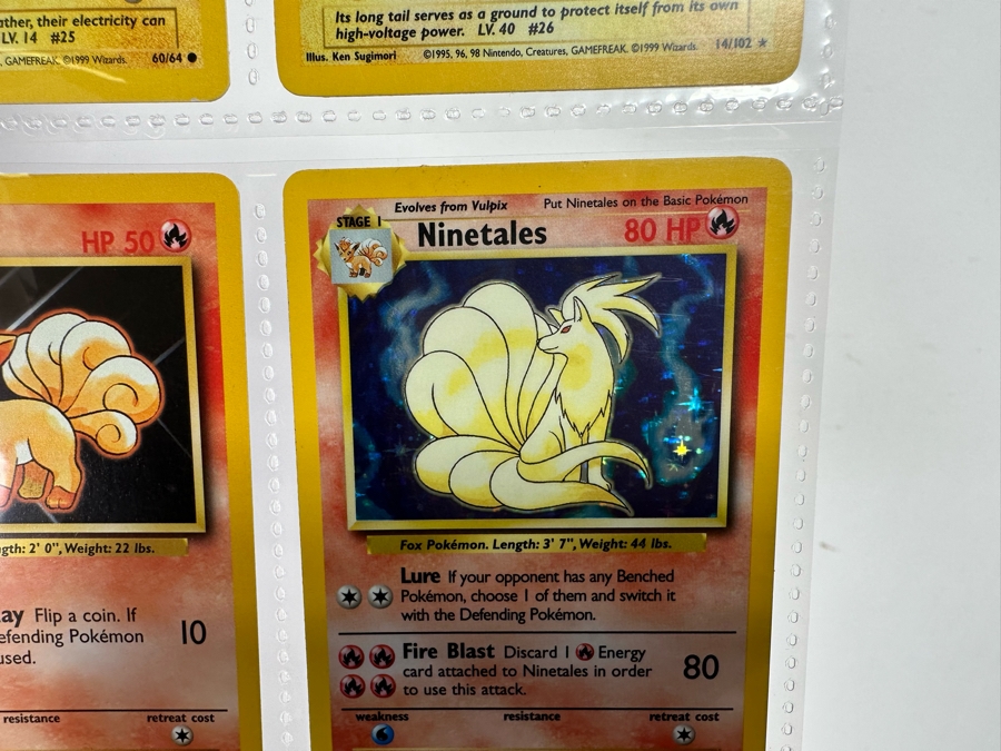 1999 'Unlimited' Third Print Run Pokemon Cards - 18 Cards Stored In Protective Sleeves Ready For Grading - Ten Holographic Cards [Photo 20]