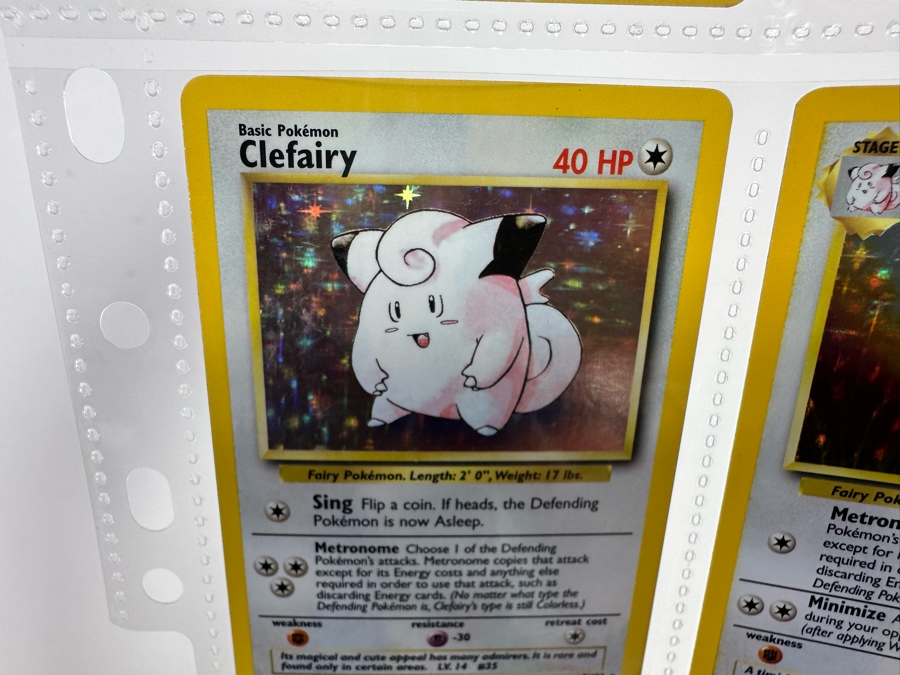 1999 'Unlimited' Third Print Run Pokemon Cards - 18 Cards Stored In Protective Sleeves Ready For Grading - Ten Holographic Cards [Photo 22]