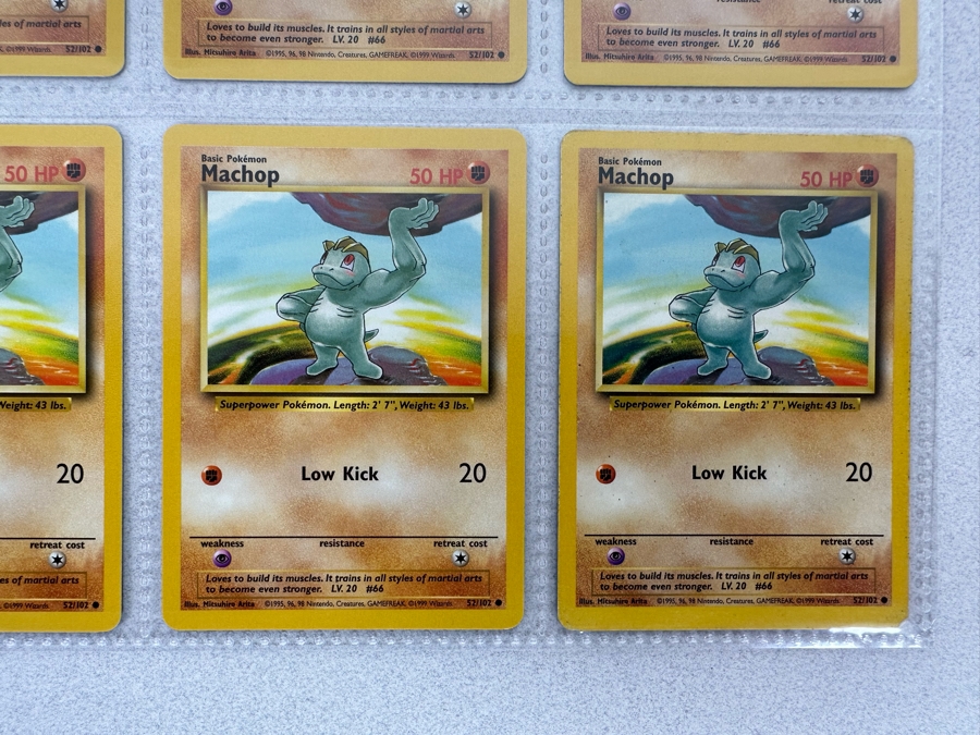 1999 'Unlimited' Third Print Run Pokemon Cards - 18 Cards Stored In Protective Sleeves Ready For Grading [Photo 11]