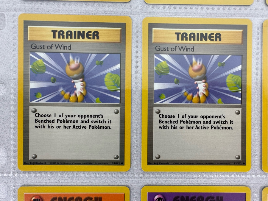 1999 'Unlimited' Third Print Run Pokemon Cards - 18 Cards Stored In Protective Sleeves Ready For Grading [Photo 6]