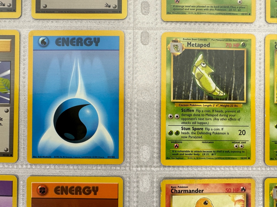 1999 'Unlimited' Third Print Run Pokemon Cards - 18 Cards Stored In Protective Sleeves Ready For Grading [Photo 7]