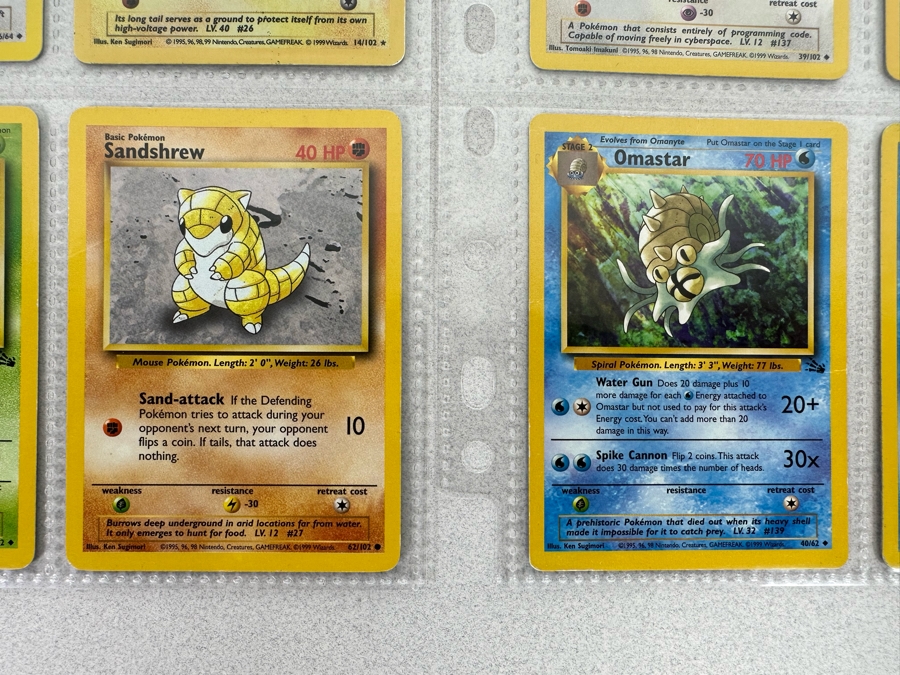 1999 'Unlimited' Third Print Run Pokemon Cards - 18 Cards Stored In Protective Sleeves Ready For Grading - Nine Holographic Cards [Photo 12]