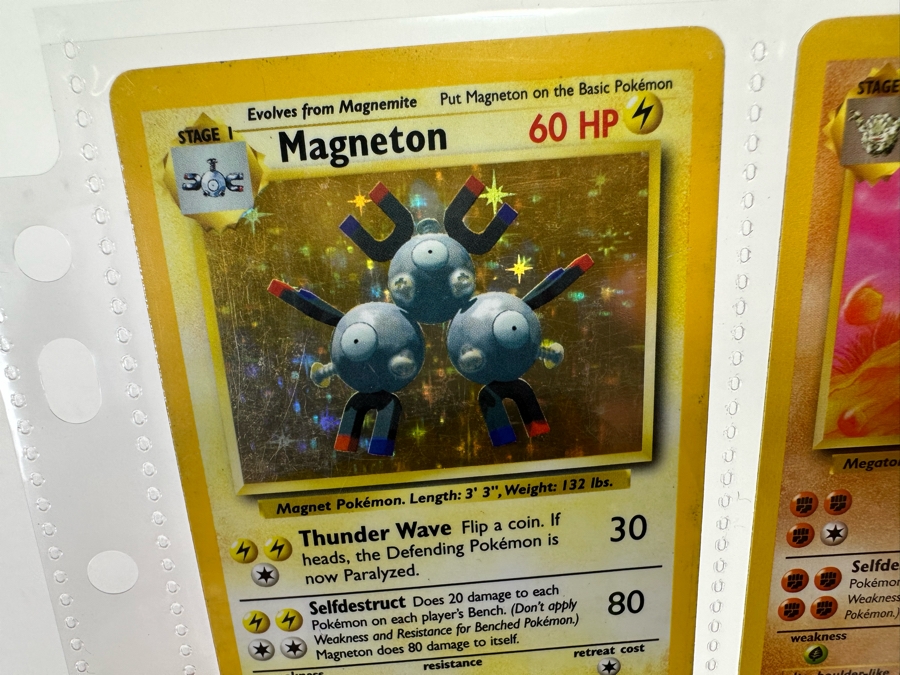 1999 'Unlimited' Third Print Run Pokemon Cards - 18 Cards Stored In Protective Sleeves Ready For Grading - One Holographic Cards [Photo 12]