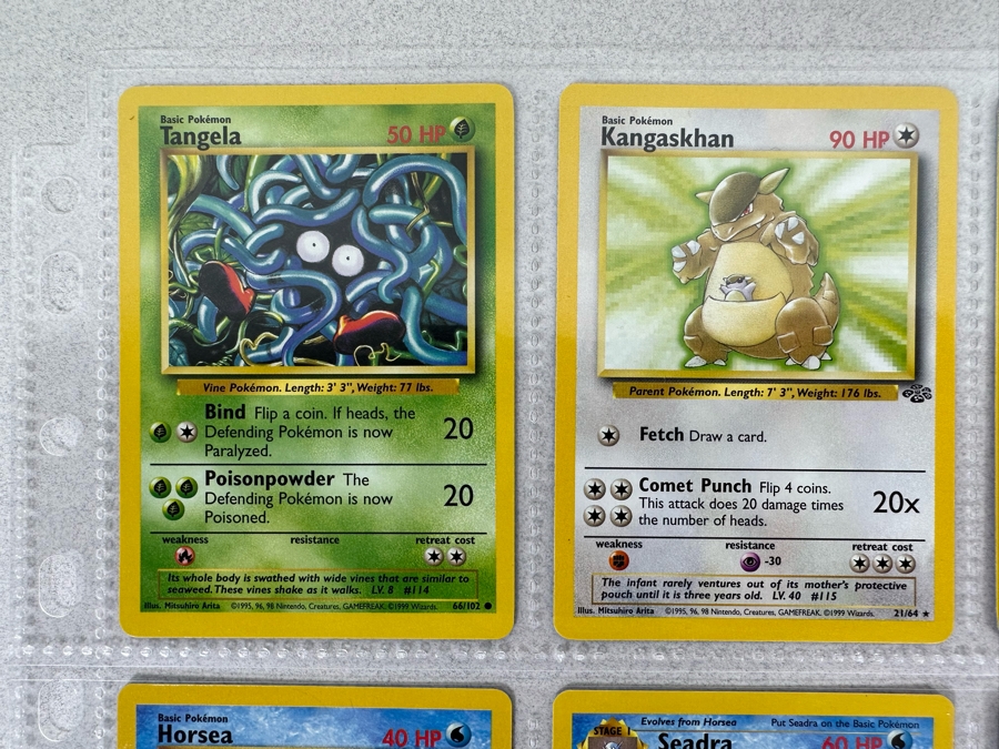 1999 'Unlimited' Third Print Run Pokemon Cards - 18 Cards Stored In Protective Sleeves Ready For Grading [Photo 3]