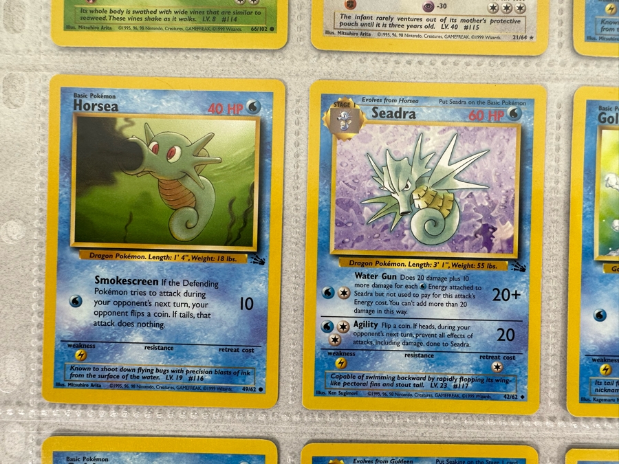 1999 'Unlimited' Third Print Run Pokemon Cards - 18 Cards Stored In Protective Sleeves Ready For Grading [Photo 6]