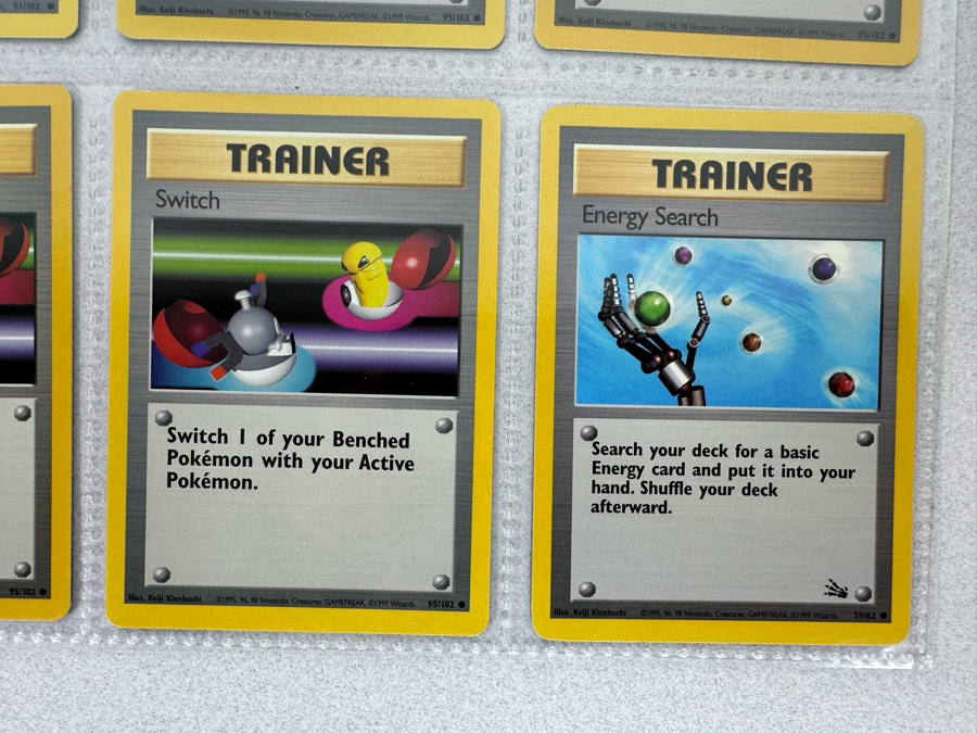 1999 'Unlimited' Third Print Run Pokemon Cards - 18 Cards Stored In Protective Sleeves Ready For Grading [Photo 10]