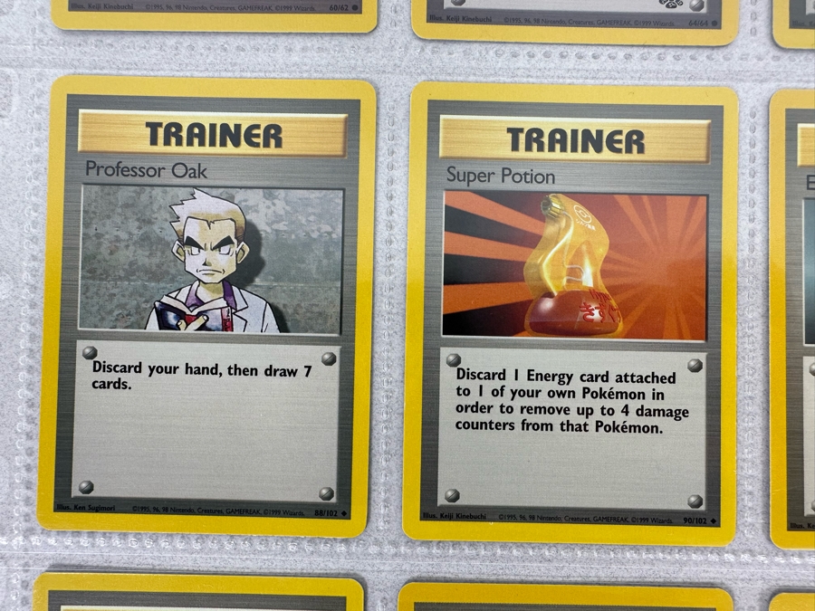 1999 'Unlimited' Third Print Run Pokemon Cards - 18 Cards Stored In Protective Sleeves Ready For Grading [Photo 5]