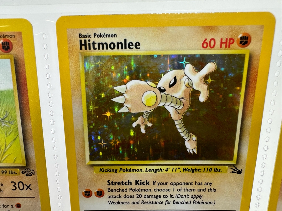 1999 'Unlimited' Third Print Run Pokemon Cards - 18 Cards Stored In Protective Sleeves Ready For Grading - Two Holographic Cards [Photo 13]