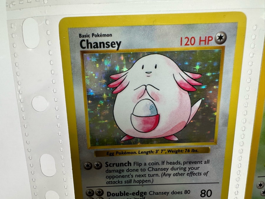 1999 'Unlimited' Third Print Run Pokemon Cards - 18 Cards Stored In Protective Sleeves Ready For Grading - Two Holographic Cards [Photo 14]