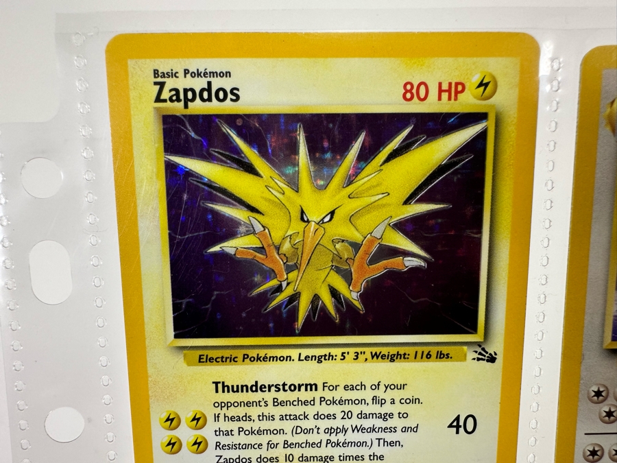 1999 'Unlimited' Third Print Run Pokemon Cards - 18 Cards Stored In Protective Sleeves Ready For Grading - Two Holographic Cards [Photo 14]