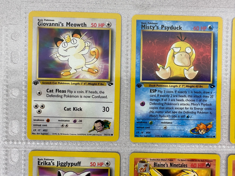 1999-2000 1st Edition Pokemon Cards - 18 Cards Stored In Protective Sleeves Ready For Grading [Photo 3]