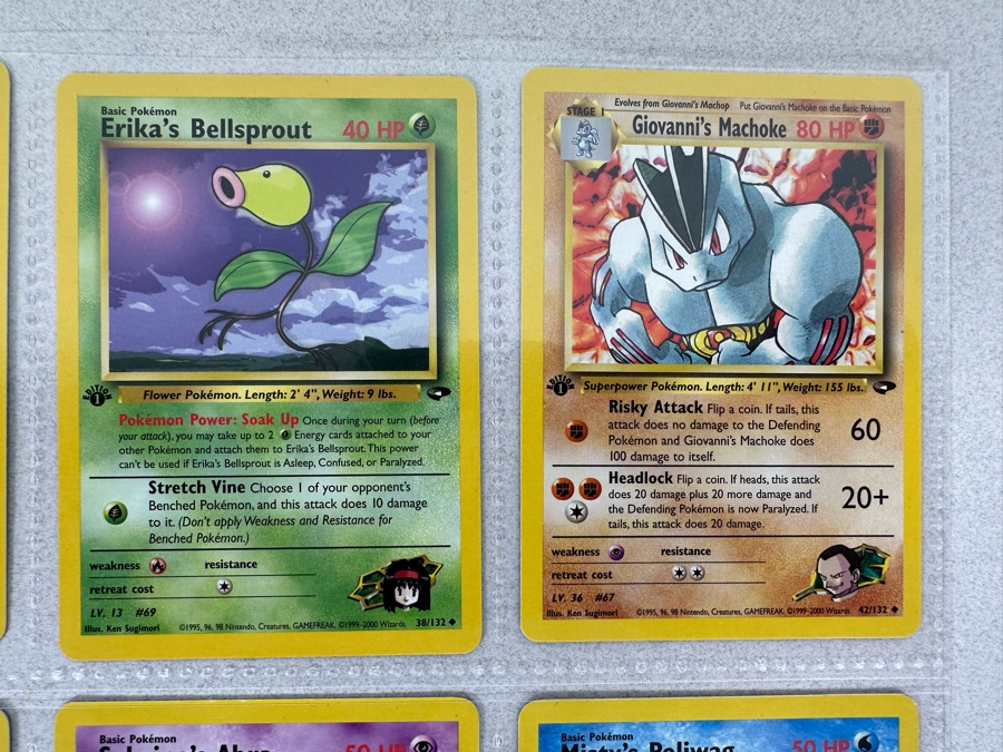 1999-2000 1st Edition Pokemon Cards - 18 Cards Stored In Protective Sleeves Ready For Grading [Photo 6]