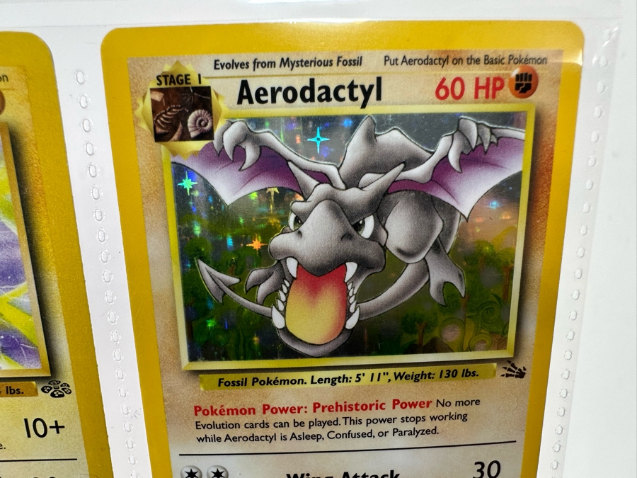 1999 'Unlimited' Third Print Run Pokemon Cards - 18 Cards Stored In Protective Sleeves Ready For Grading - Two Holographic Cards [Photo 16]