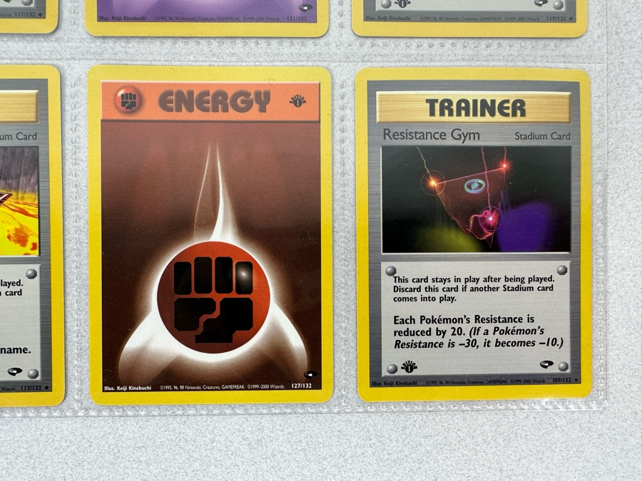1999-2000 1st Edition Pokemon Cards - 18 Cards Stored In Protective Sleeves Ready For Grading [Photo 10]