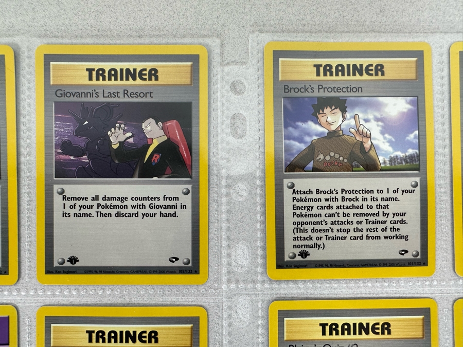 1999-2000 1st Edition Pokemon Cards - 18 Cards Stored In Protective Sleeves Ready For Grading [Photo 3]