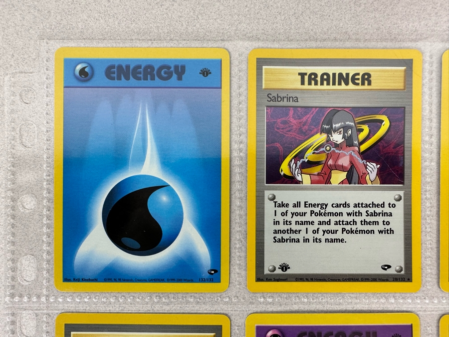 1999-2000 1st Edition Pokemon Cards - 18 Cards Stored In Protective Sleeves Ready For Grading [Photo 2]