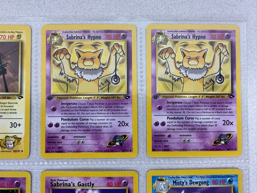 1999-2000 1st Edition Pokemon Cards - 18 Cards Stored In Protective Sleeves Ready For Grading [Photo 4]