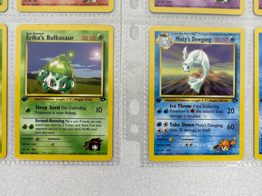 1999-2000 1st Edition Pokemon Cards - 18 Cards Stored In Protective Sleeves Ready For Grading [Photo 10]