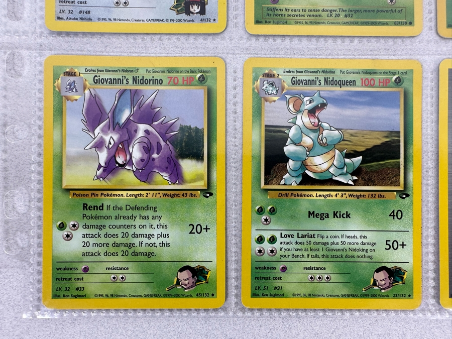 1999-2000 Some 1st Edition Pokemon Cards - 18 Cards Stored In Protective Sleeves Ready For Grading - Three Holographic Cards [Photo 10]