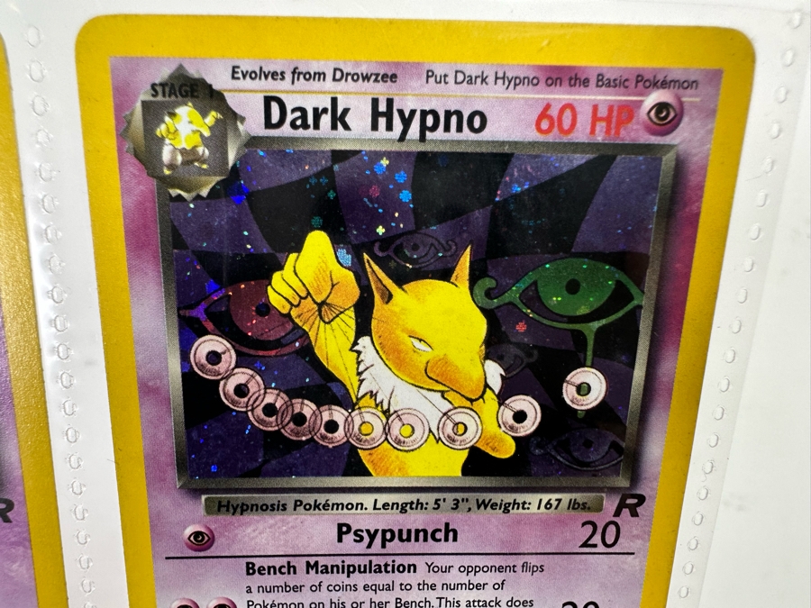 1999-2000 Some 1st Edition Pokemon Cards - 18 Cards Stored In Protective Sleeves Ready For Grading - Three Holographic Cards [Photo 16]