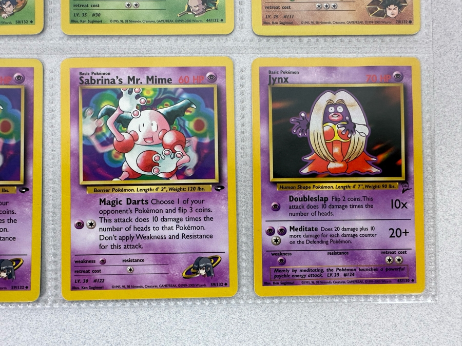 1999-2000 Some 1st Edition Pokemon Cards - 18 Cards Stored In Protective Sleeves Ready For Grading - Three Holographic Cards [Photo 12]