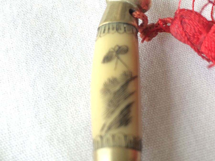 Vintage Asian Sword Replica Letter Opener with Sheath [Photo 5]