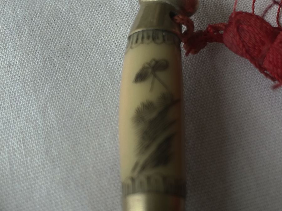 Vintage Asian Sword Replica Letter Opener with Sheath [Photo 6]