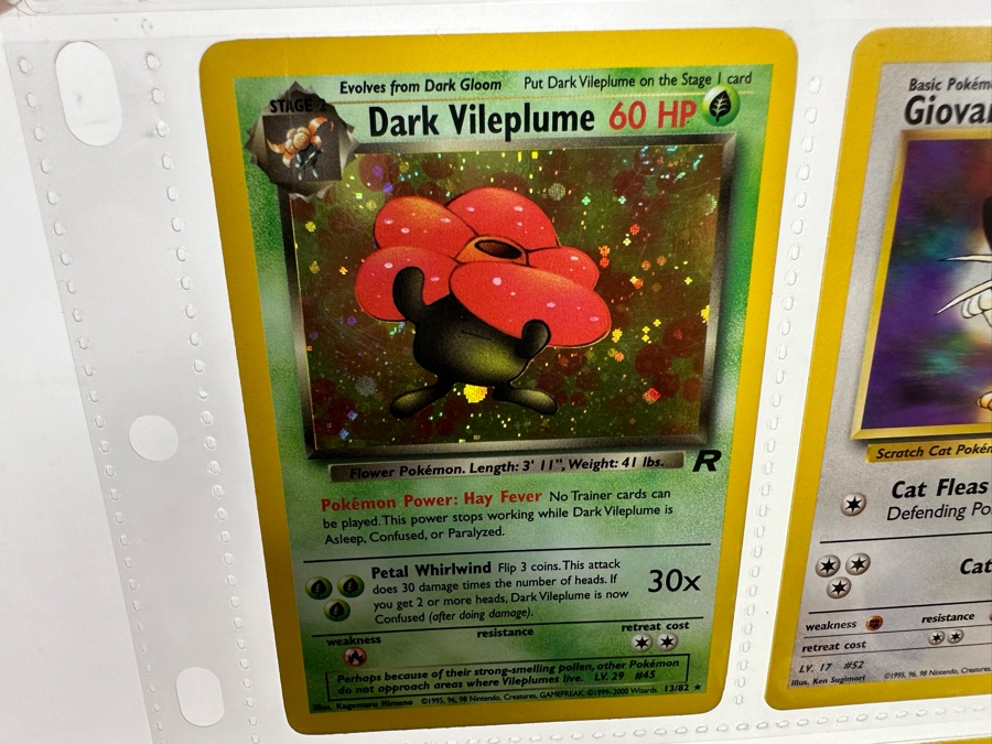 1999-2000 Pokemon Cards - 18 Cards Stored In Protective Sleeves Ready For Grading - One Holographic Card & One 1st Edition [Photo 13]