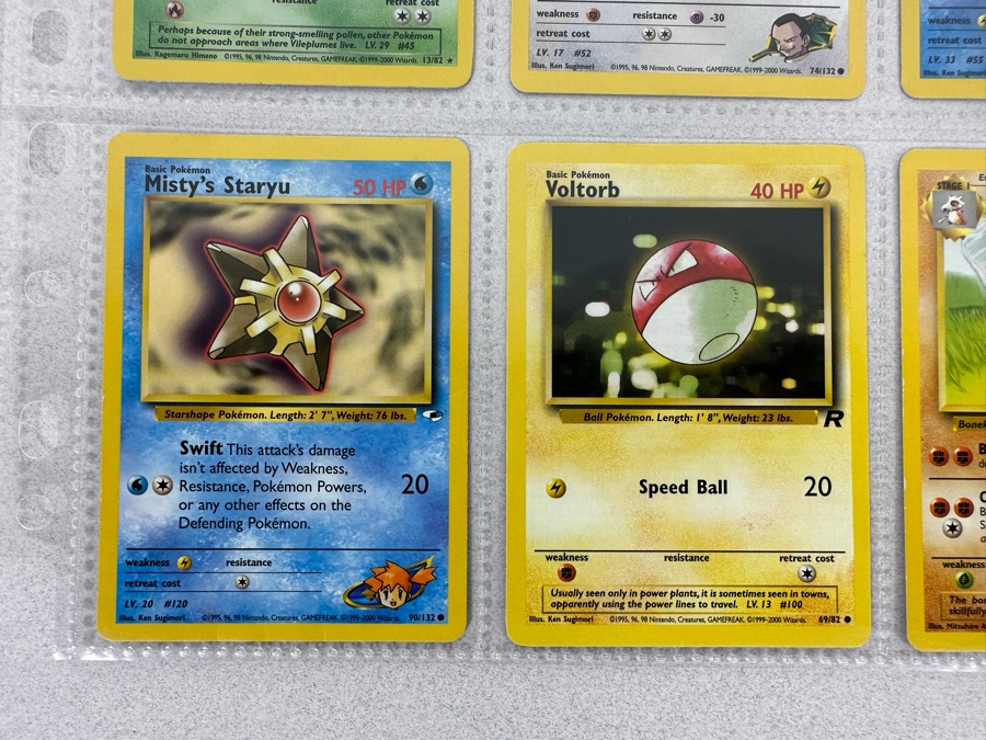 1999-2000 Pokemon Cards - 18 Cards Stored In Protective Sleeves Ready For Grading - One Holographic Card & One 1st Edition [Photo 10]