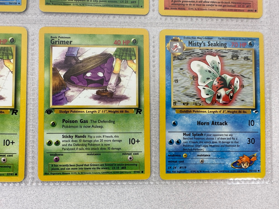 1999-2000 Pokemon Cards - 18 Cards Stored In Protective Sleeves Ready For Grading - One Holographic Card & One 1st Edition [Photo 12]