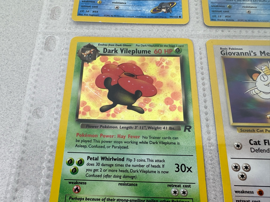 1999-2000 Pokemon Cards - 18 Cards Stored In Protective Sleeves Ready For Grading - One Holographic Card & One 1st Edition [Photo 7]