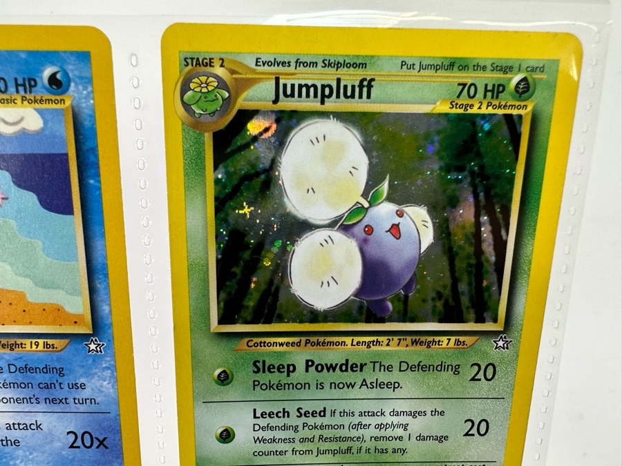 1995-2000 Pokemon Cards - 18 Cards Stored In Protective Sleeves Ready For Grading - Nine 1st Edition Cards & One Holographic Card [Photo 12]