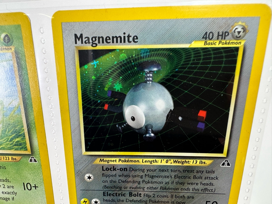 1995-2001 Pokemon Cards - 18 Cards Stored In Protective Sleeves Ready For Grading - Two Holographic Cards [Photo 13]