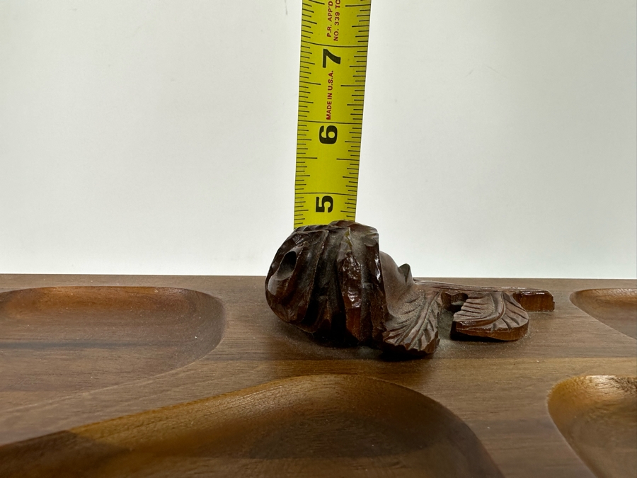 Vintage Wooden Jewelry Box With Assorted Jewelry 11.5W X 7D X 5H - See Photos [Photo 23]